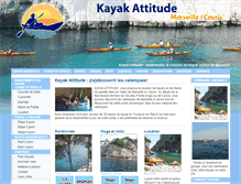 Tablet Screenshot of kayak-marseille.fr